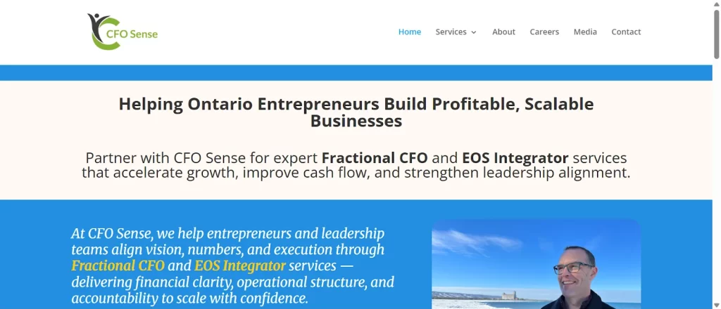 CFO Sense Homepage