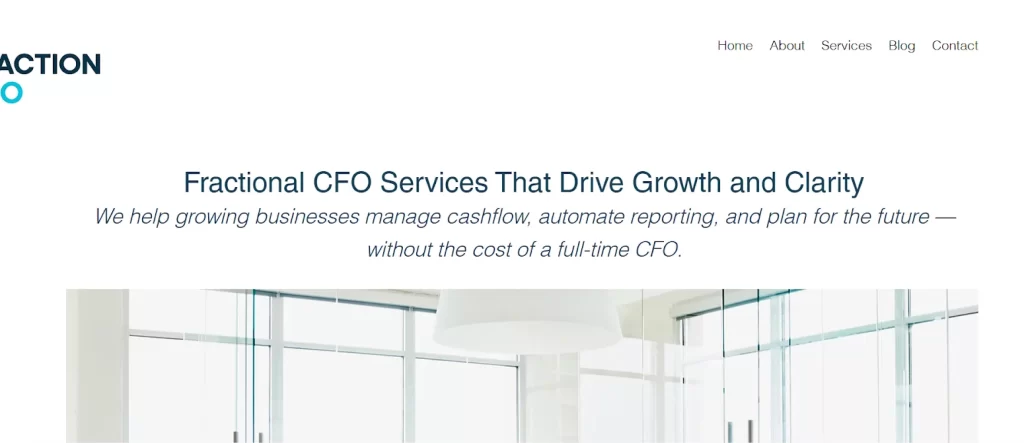 FractionCFO Homepage