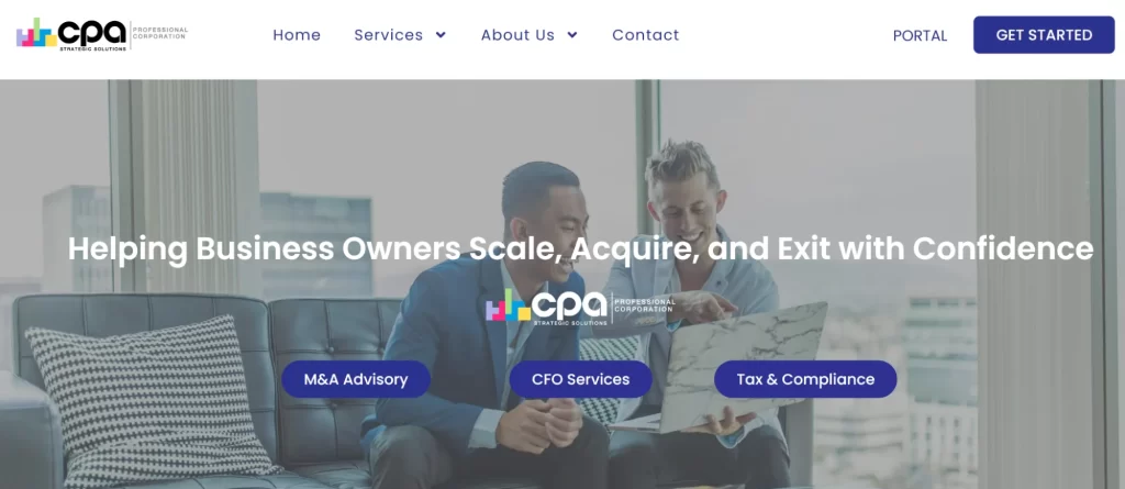 JS CPA Strategic Solutions Homepage
