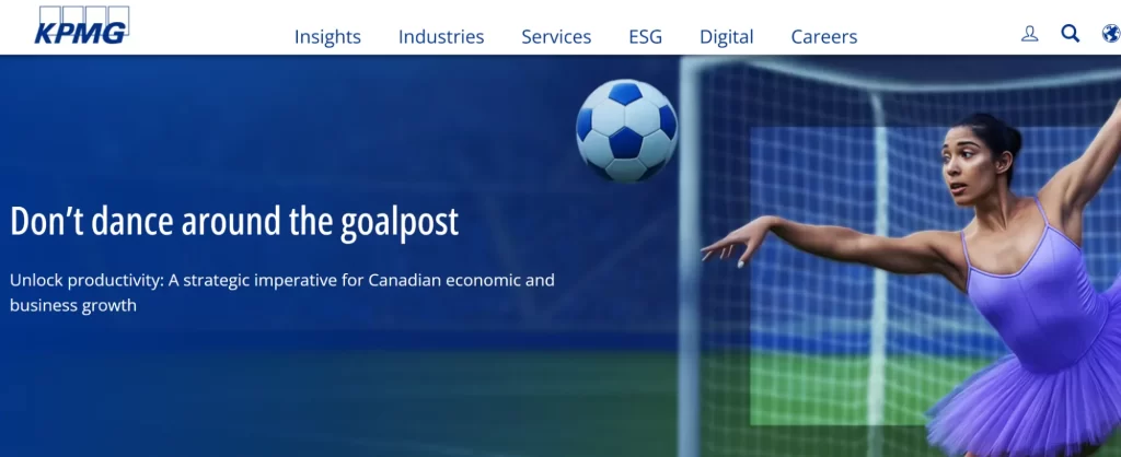 KPMG Canada Homepage